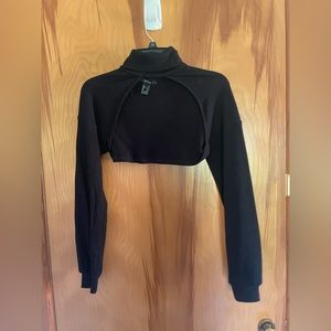 Forever 21 turtleneck, pull over crop top